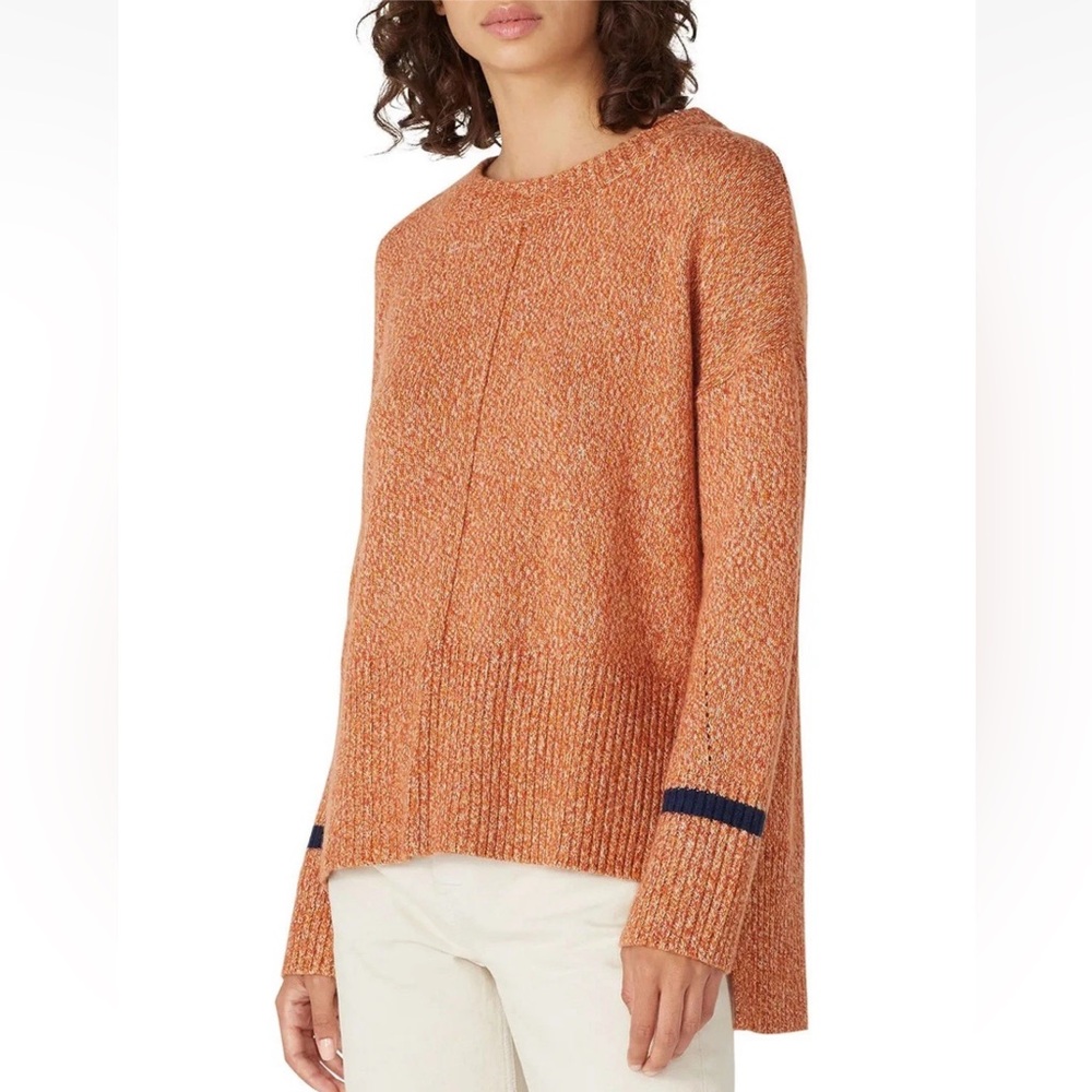 Charli Sweater Women's Size Medium Orange Whitney Alpaca Merino Wool Blend